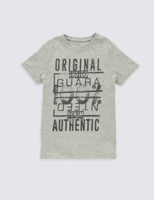 Cotton Rich T-Shirt &#40;3-14 Years&#41;